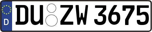 DU-ZW3675