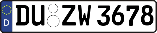 DU-ZW3678