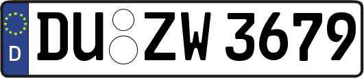 DU-ZW3679