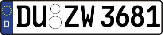 DU-ZW3681