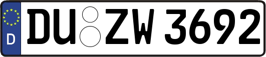 DU-ZW3692