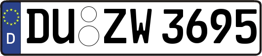 DU-ZW3695