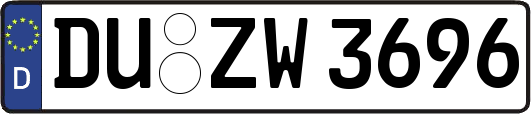 DU-ZW3696
