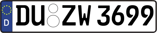 DU-ZW3699