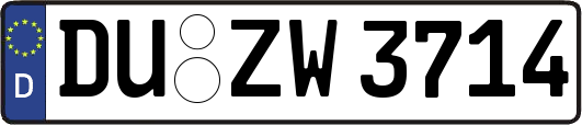 DU-ZW3714