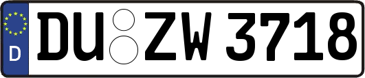 DU-ZW3718