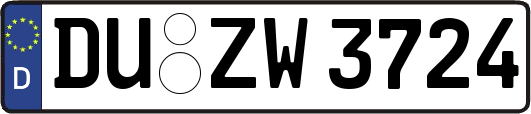 DU-ZW3724