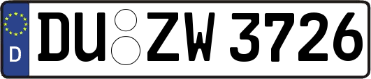 DU-ZW3726