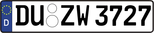 DU-ZW3727