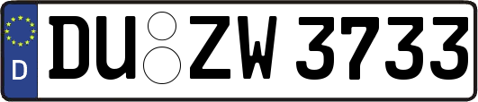 DU-ZW3733