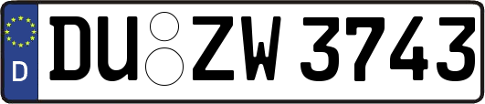 DU-ZW3743