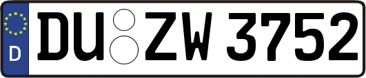 DU-ZW3752