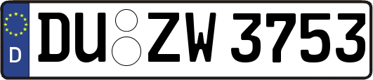 DU-ZW3753