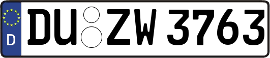 DU-ZW3763