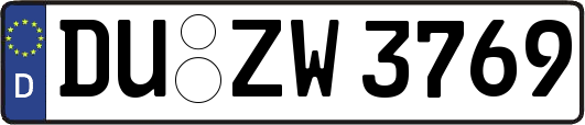 DU-ZW3769