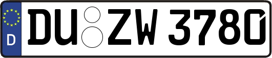DU-ZW3780