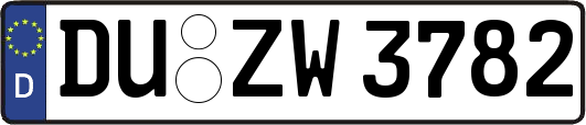 DU-ZW3782