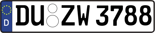 DU-ZW3788