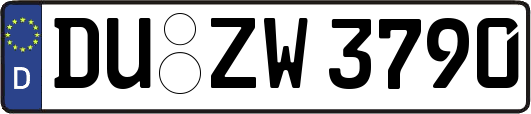 DU-ZW3790