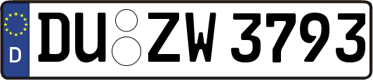 DU-ZW3793