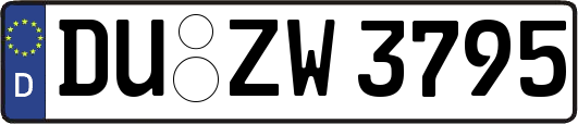 DU-ZW3795