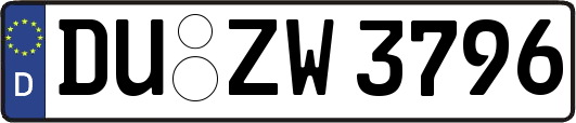 DU-ZW3796