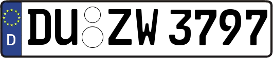 DU-ZW3797