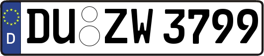 DU-ZW3799