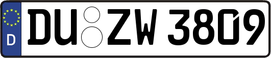 DU-ZW3809