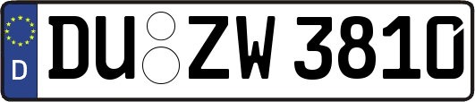 DU-ZW3810