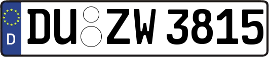 DU-ZW3815