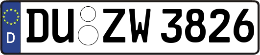DU-ZW3826