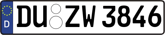 DU-ZW3846