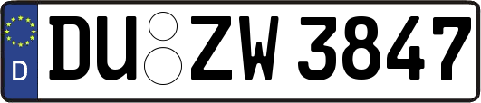 DU-ZW3847