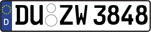 DU-ZW3848