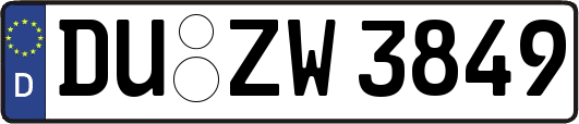 DU-ZW3849