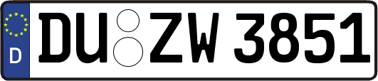 DU-ZW3851