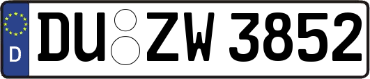DU-ZW3852