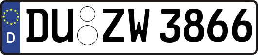 DU-ZW3866