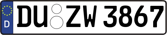DU-ZW3867