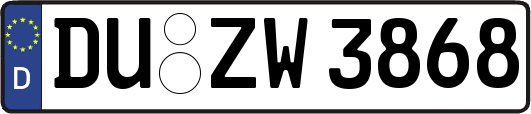 DU-ZW3868