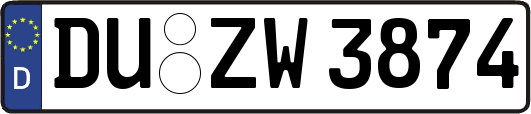 DU-ZW3874