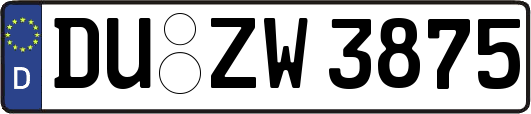 DU-ZW3875