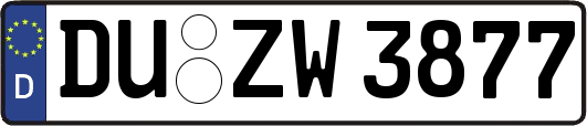 DU-ZW3877