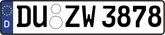 DU-ZW3878