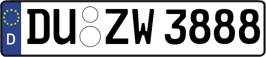 DU-ZW3888