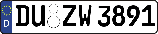 DU-ZW3891