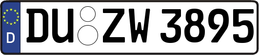 DU-ZW3895