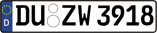 DU-ZW3918