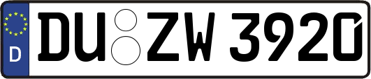 DU-ZW3920